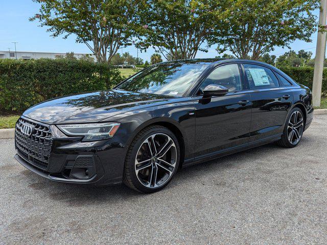 new 2025 Audi A8 car, priced at $106,755