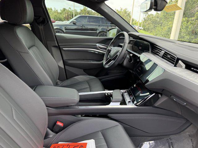 used 2024 Audi Q8 e-tron car, priced at $57,988