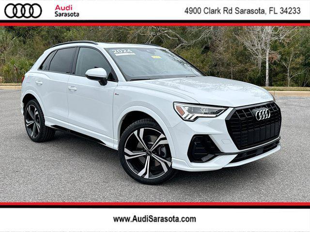 used 2024 Audi Q3 car, priced at $42,988