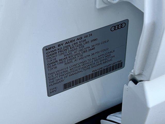 new 2024 Audi Q3 car, priced at $43,680