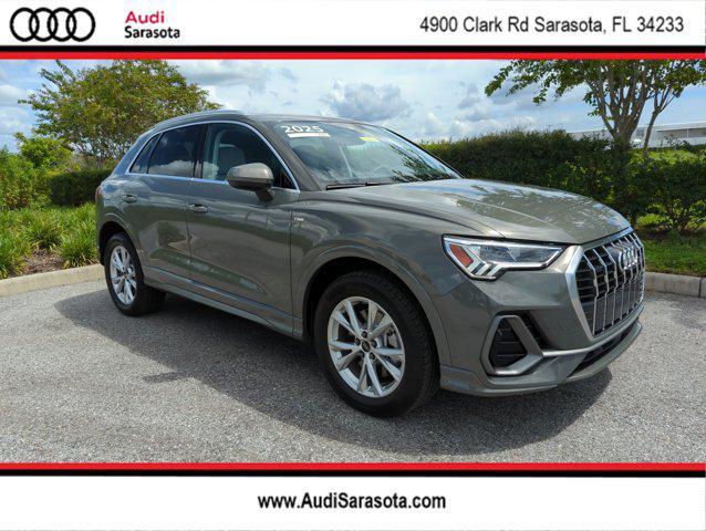 used 2025 Audi Q3 car, priced at $38,940