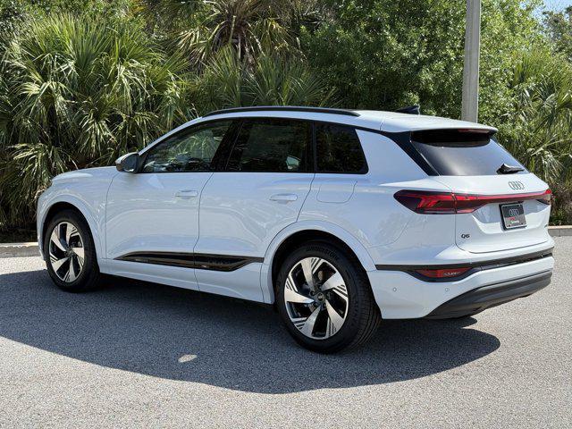 new 2025 Audi Q6 e-tron car, priced at $77,880