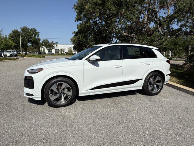 new 2025 Audi Q6 e-tron car, priced at $77,880