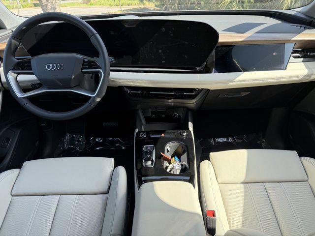 new 2025 Audi Q6 e-tron car, priced at $77,880