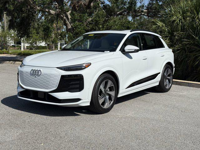 new 2025 Audi Q6 e-tron car, priced at $77,880