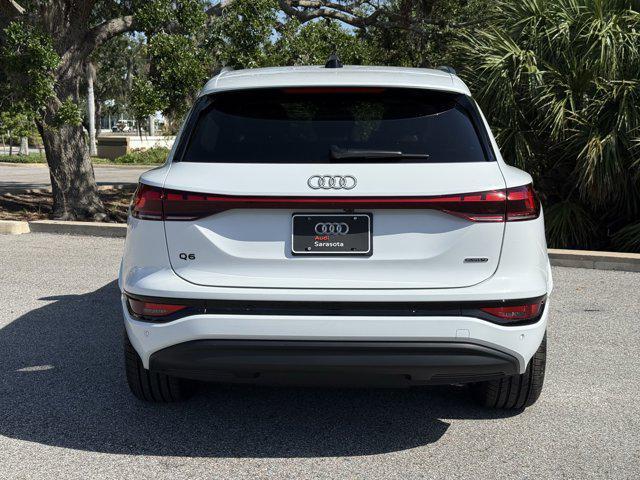 new 2025 Audi Q6 e-tron car, priced at $77,880
