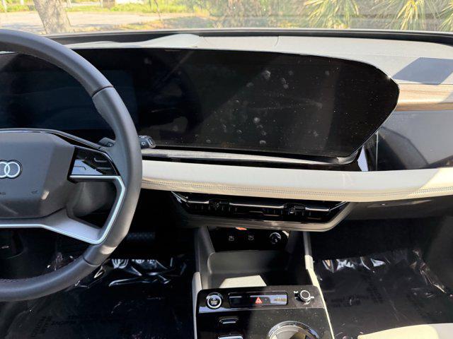new 2025 Audi Q6 e-tron car, priced at $77,880