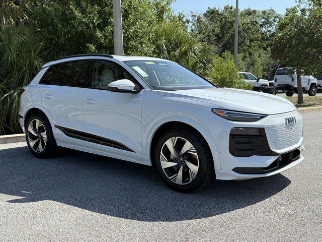 new 2025 Audi Q6 e-tron car, priced at $77,880