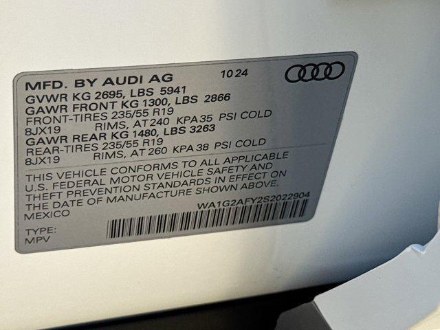 new 2025 Audi Q5 car, priced at $62,205