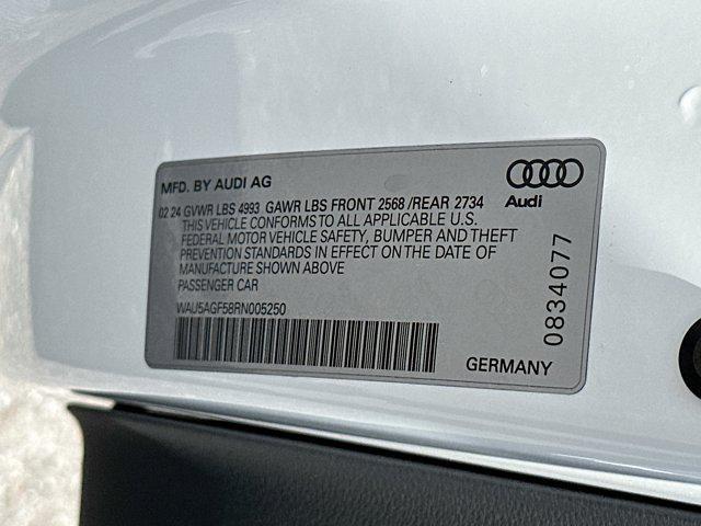 new 2024 Audi A5 car, priced at $66,595