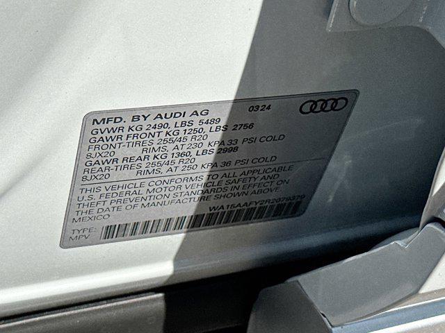 new 2024 Audi Q5 Sportback car, priced at $60,315