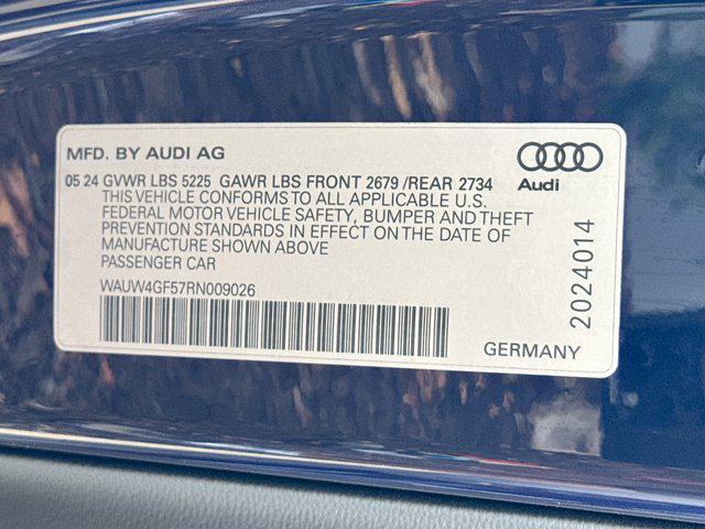 new 2024 Audi S5 car, priced at $76,975