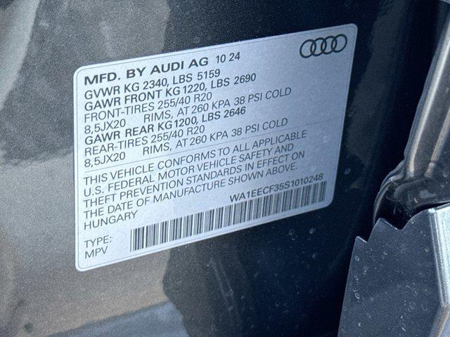 new 2025 Audi Q3 car, priced at $47,995