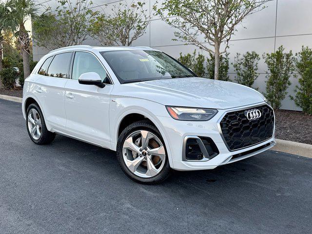 new 2025 Audi Q5 car, priced at $58,085