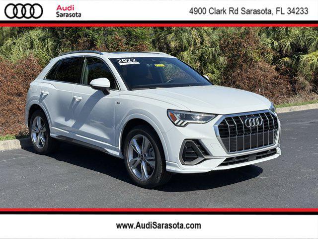 used 2022 Audi Q3 car, priced at $32,988