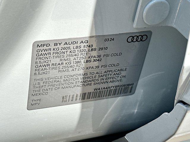 new 2024 Audi SQ5 car, priced at $63,760