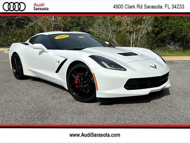 used 2019 Chevrolet Corvette car, priced at $45,788