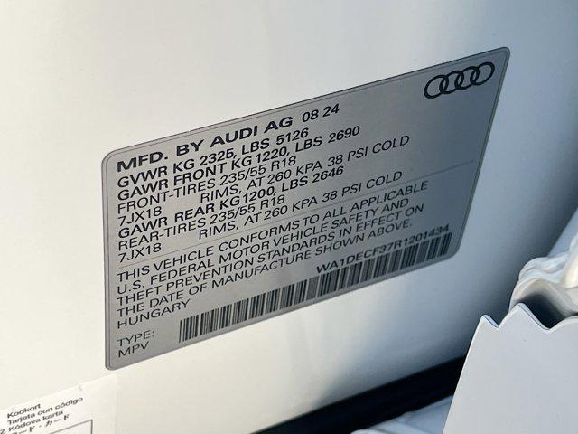 new 2024 Audi Q3 car, priced at $43,680