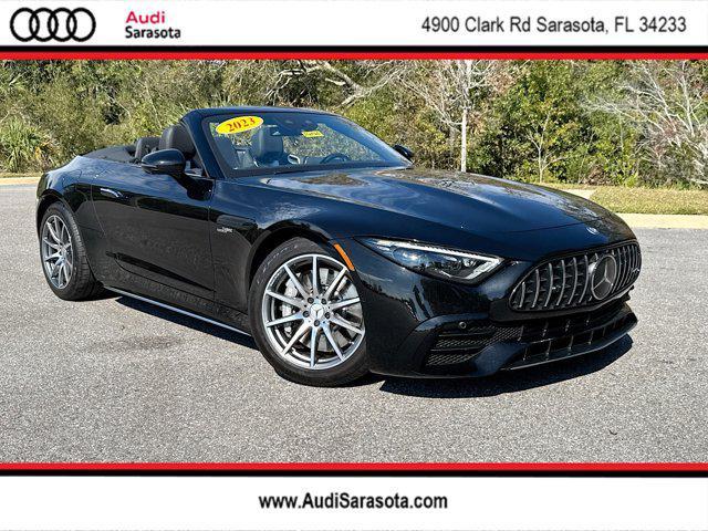 used 2023 Mercedes-Benz AMG SL 43 car, priced at $84,988