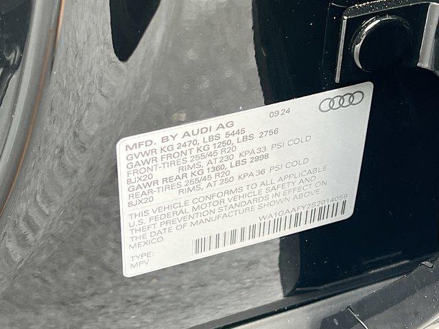 new 2025 Audi Q5 car, priced at $54,000