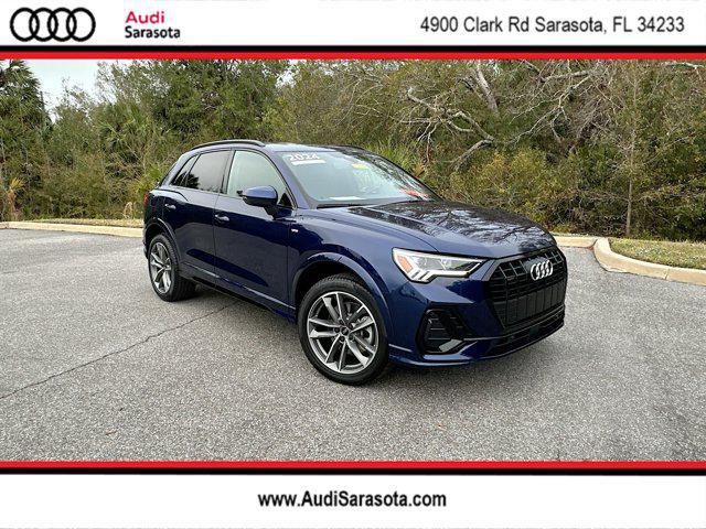 used 2024 Audi Q3 car, priced at $42,988