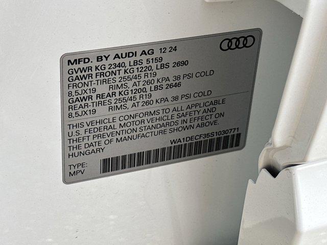 new 2025 Audi Q3 car, priced at $45,515