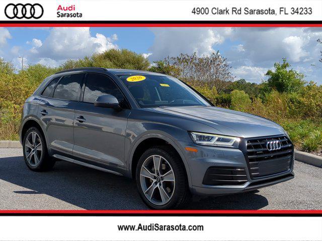 used 2020 Audi Q5 car, priced at $19,988
