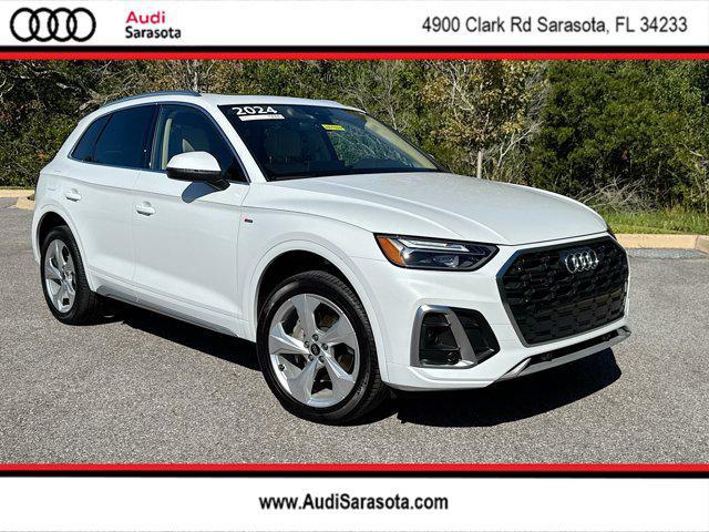 used 2024 Audi Q5 car, priced at $51,988