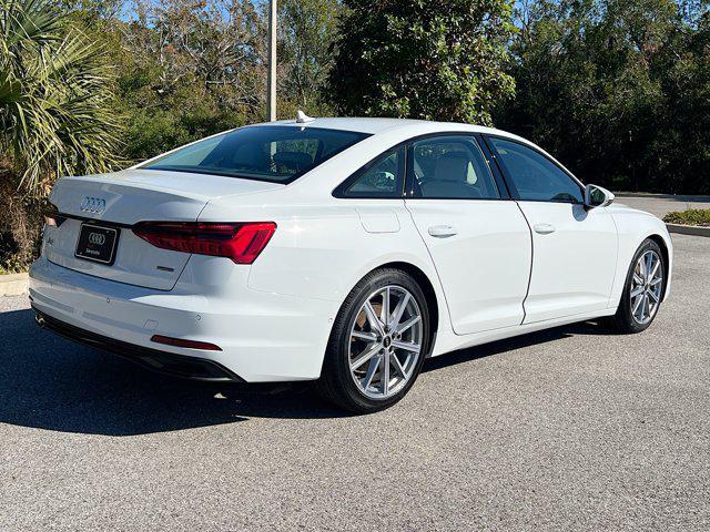 new 2025 Audi A6 car, priced at $63,015