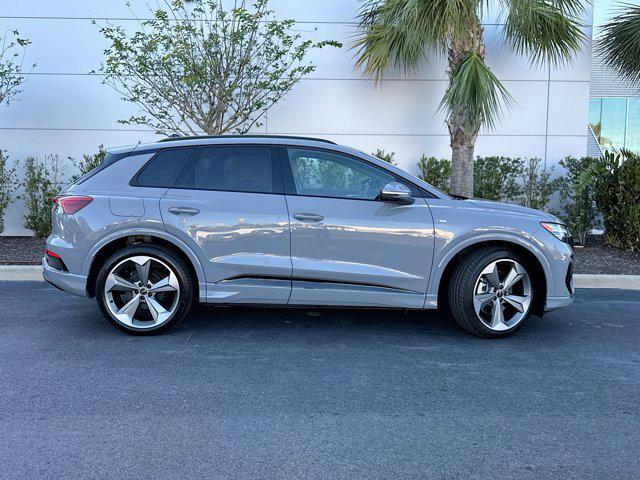 new 2025 Audi Q4 e-tron car, priced at $64,085