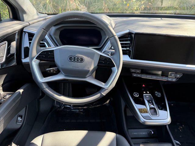 new 2025 Audi Q4 e-tron car, priced at $55,165