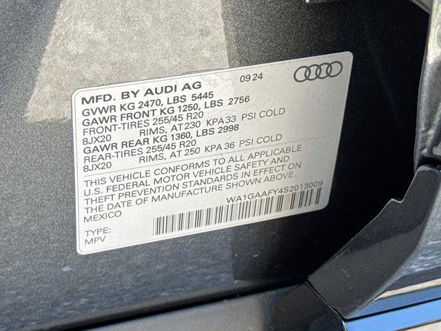 new 2025 Audi Q5 car, priced at $54,000