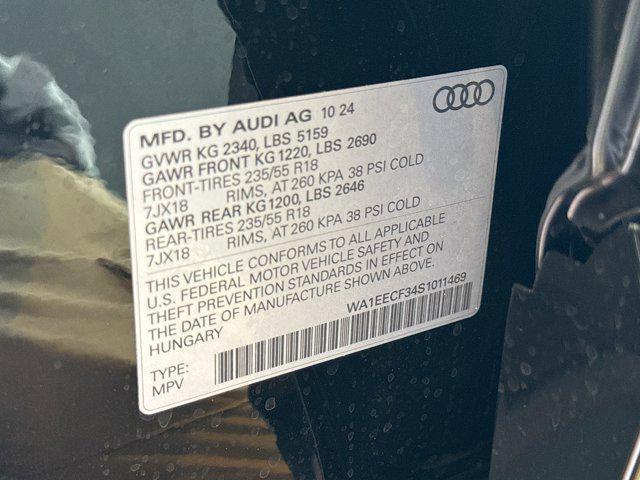 new 2025 Audi Q3 car, priced at $47,445