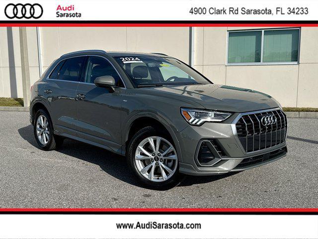 used 2024 Audi Q3 car, priced at $39,988