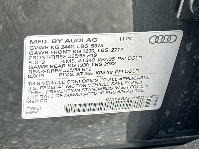 new 2025 Audi Q5 car, priced at $50,380