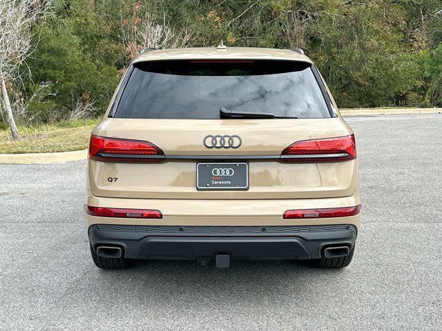 new 2025 Audi Q7 car, priced at $77,880