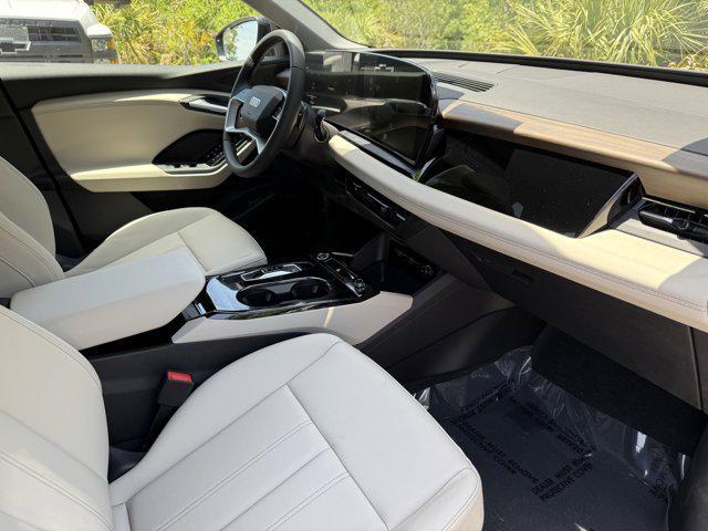 new 2025 Audi Q6 e-tron car, priced at $71,130