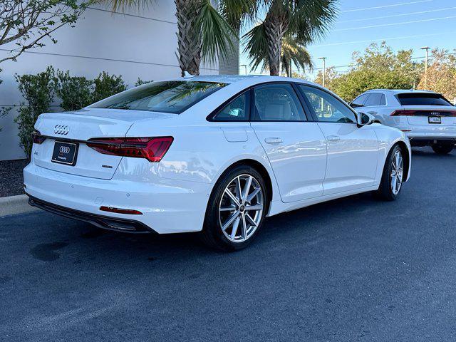 new 2025 Audi A6 car, priced at $63,015