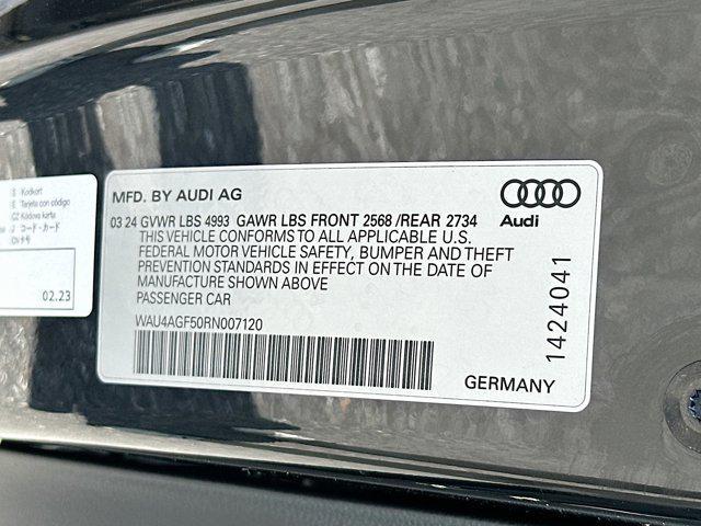 new 2024 Audi A5 car, priced at $65,700