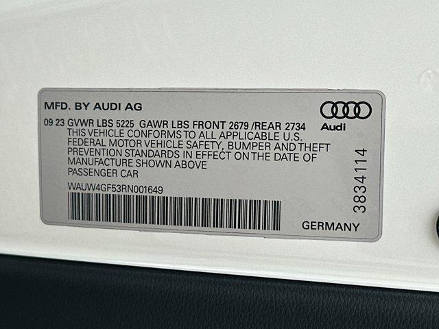 new 2024 Audi S5 car, priced at $72,095
