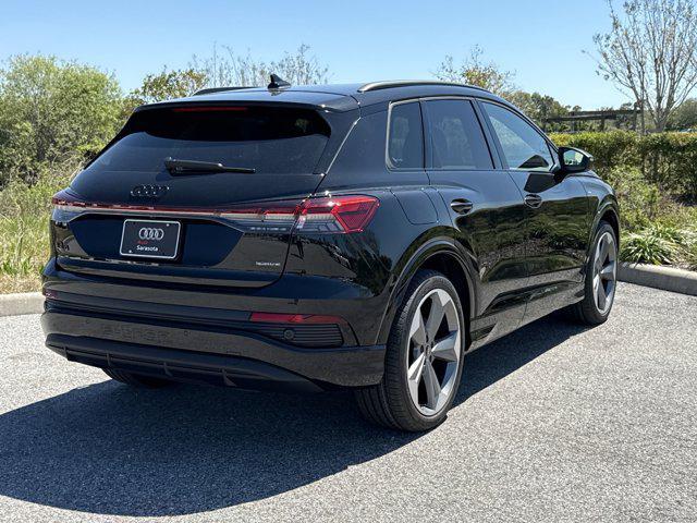 new 2025 Audi Q4 e-tron car, priced at $65,380