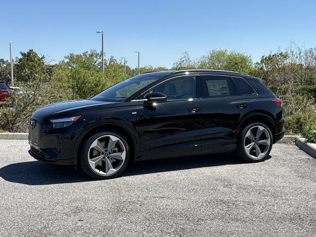 new 2025 Audi Q4 e-tron car, priced at $65,380