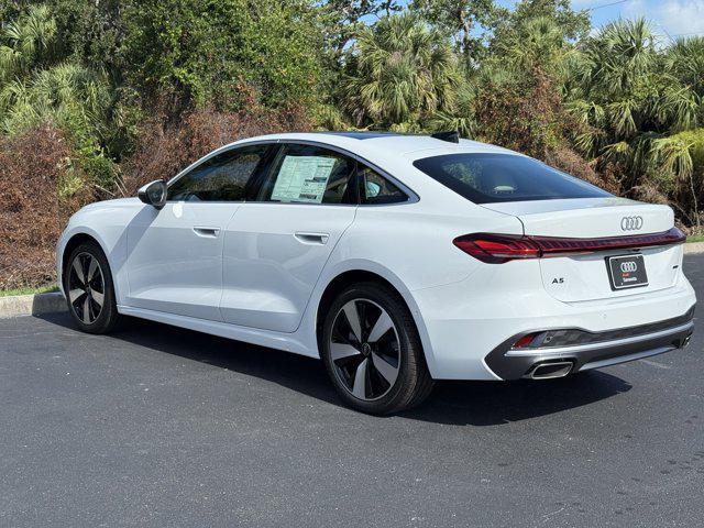 new 2025 Audi A5 car, priced at $54,825