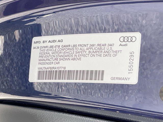 new 2024 Audi A5 car, priced at $60,688