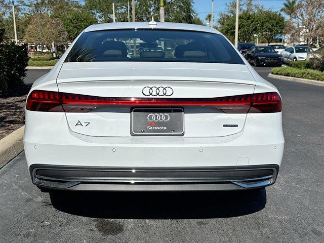 new 2025 Audi A7 car, priced at $84,835