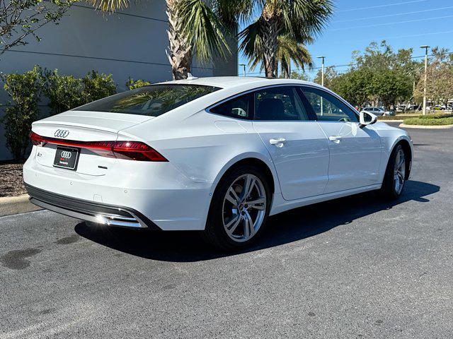 new 2025 Audi A7 car, priced at $84,835