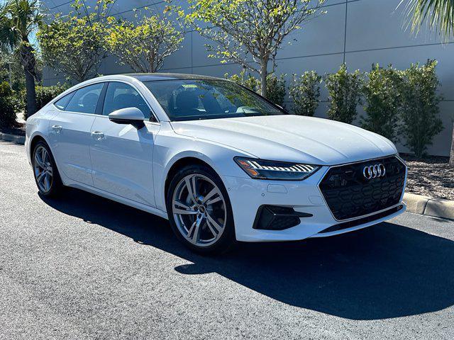 new 2025 Audi A7 car, priced at $84,835