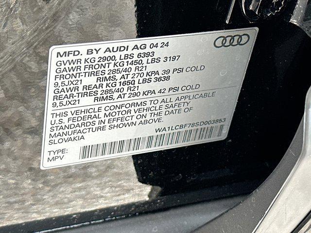 new 2025 Audi Q7 car, priced at $72,500