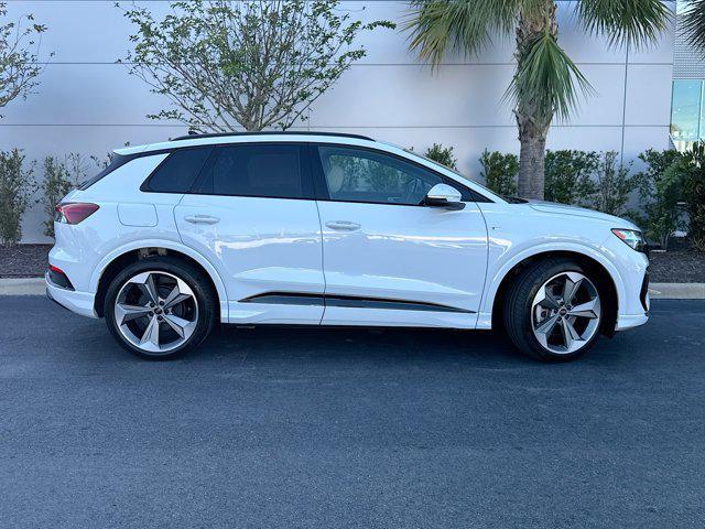 new 2025 Audi Q4 e-tron car, priced at $64,680