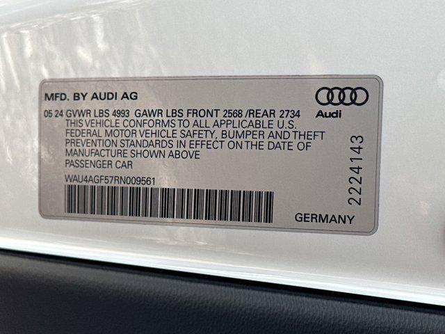 new 2024 Audi A5 car, priced at $64,200